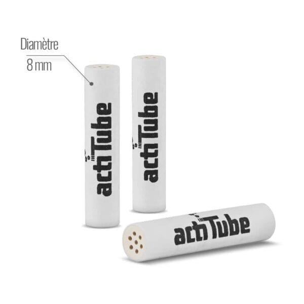 Trois filtres blancs.