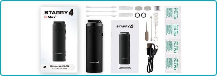 Contenu du coffret du vapo.